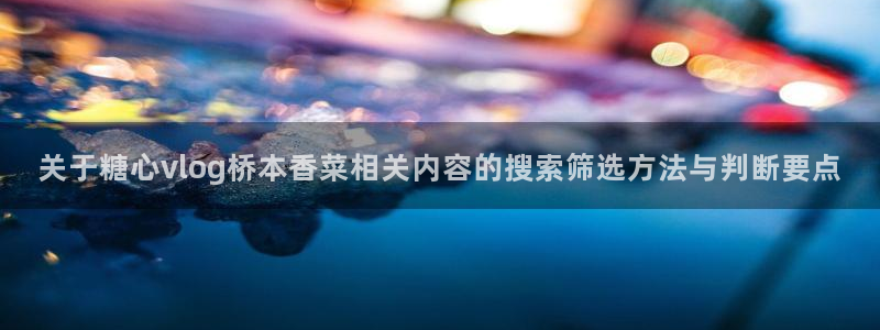 糖心vlog观看